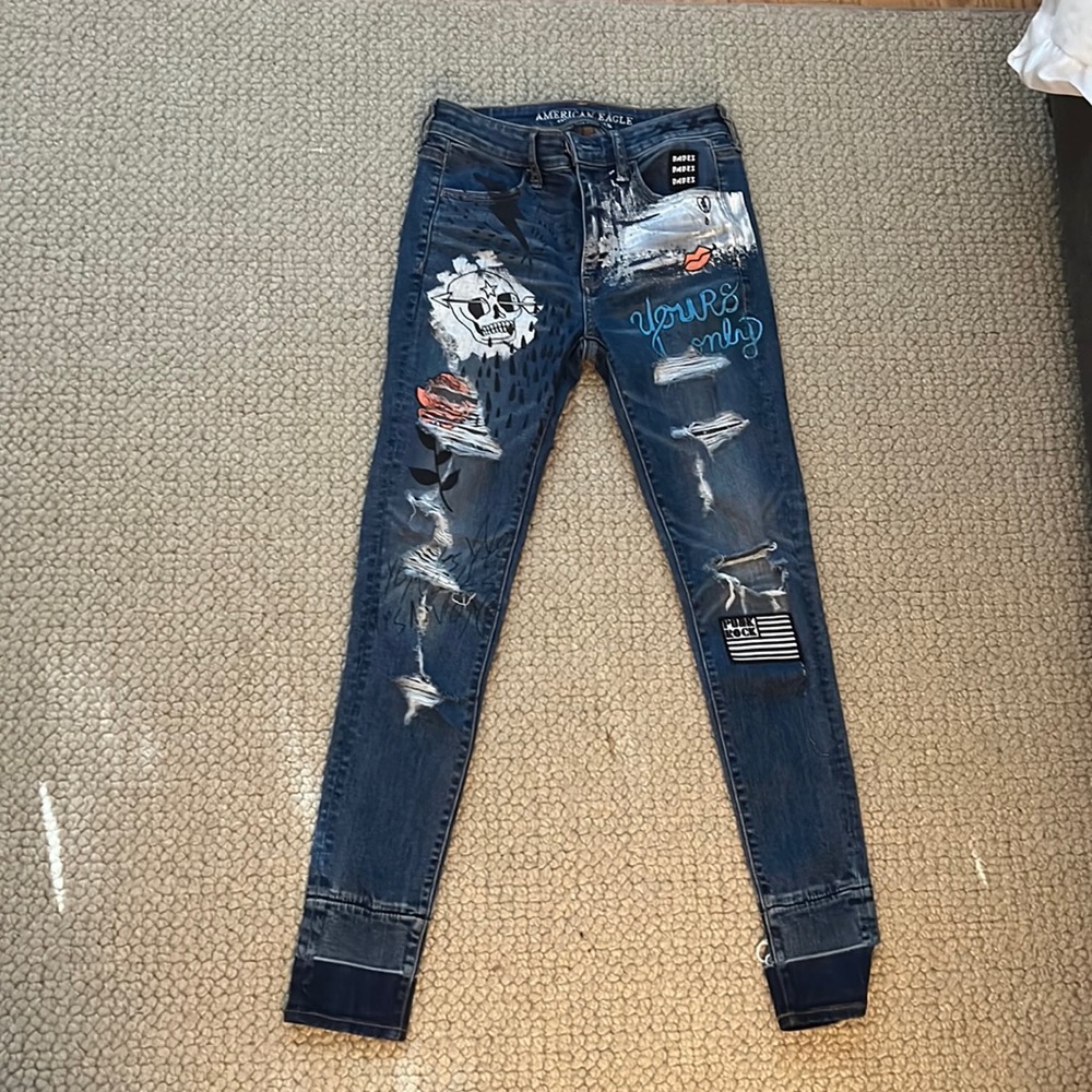 American Eagle Outfitters Super Stretch Hi-Rise Jeggings